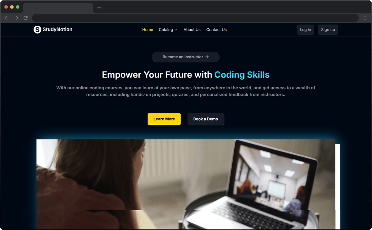 StudyNotion preview