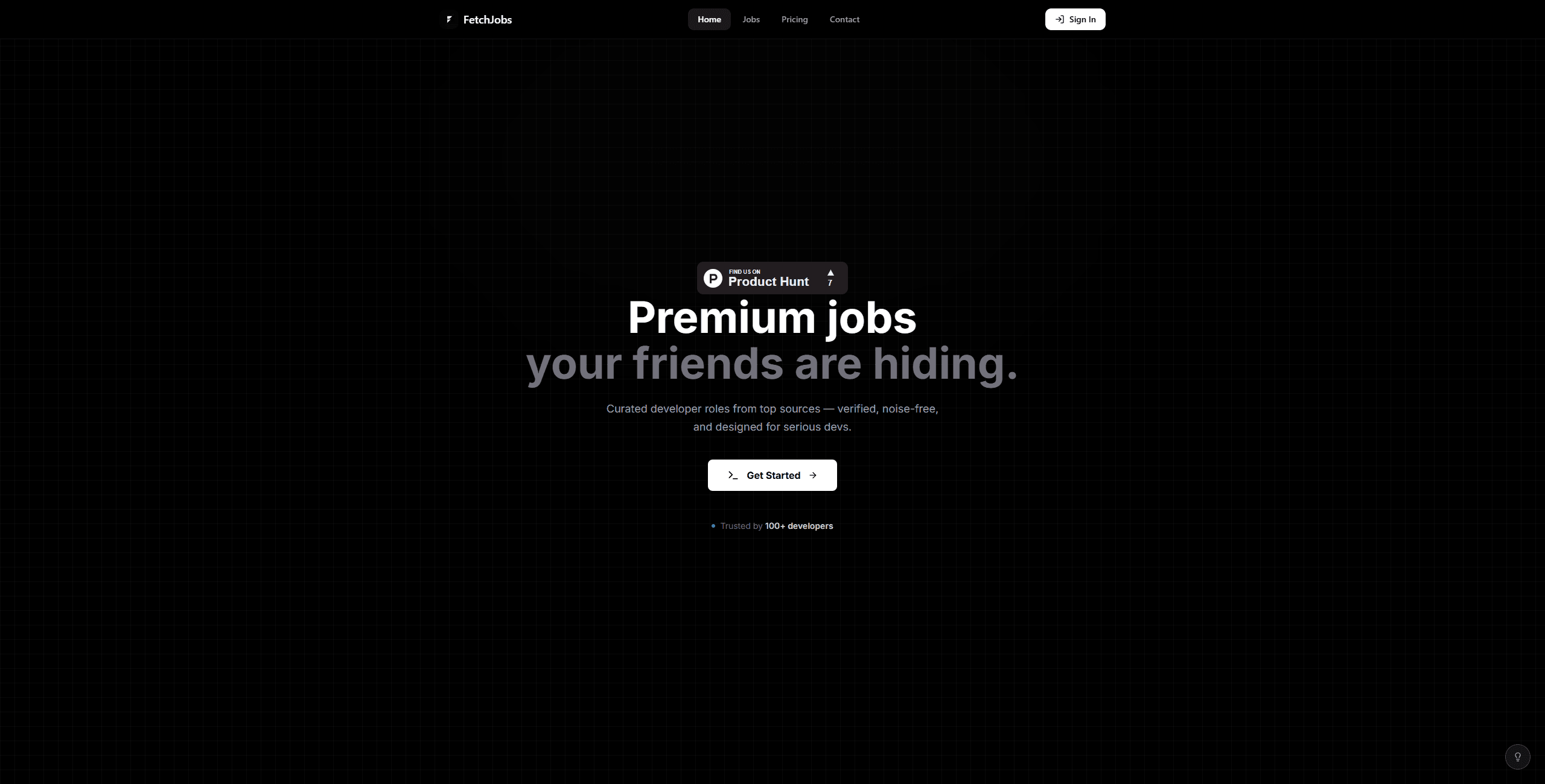 FetchJobs banner